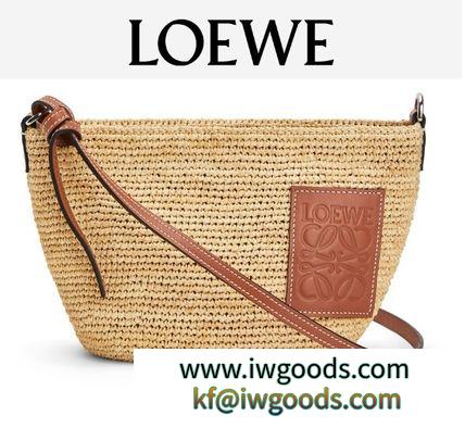 LOEWE ブランドコピー☆ナチュラルRaffiaポシェットバッグ☆ iwgoods.com:o51r8h-3