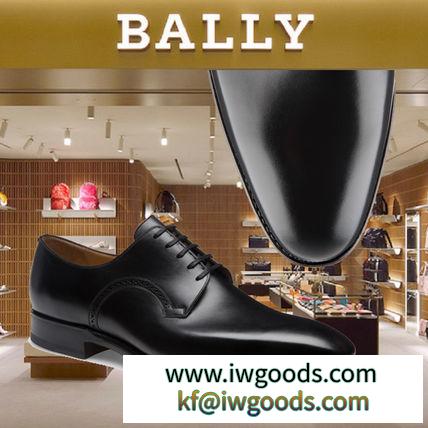 【19SS SALE】BALLY コピーブランド_men /SCAMARDO/ レザーダービーシューズ/黒 iwgoods.com:b8sor2-3