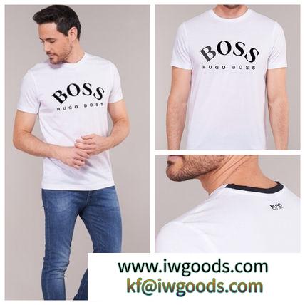 大人気☆HUGO BOSS スーパーコピー 代引　ロゴ入りTee Ｔシャツ　ホワイト iwgoods.com:1eefd7-3