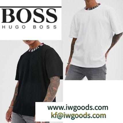 コラボ★Hugo BOSS 激安スーパーコピー★HUGO x Liam PayneネックロゴTシャツ 半袖 iwgoods.com:6eui7h-3