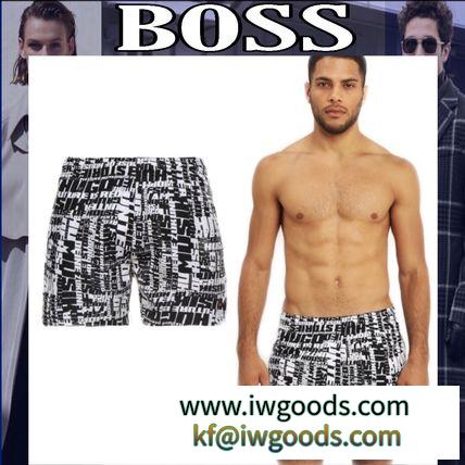 【BOSS スーパーコピー】Hugo BOSS スーパーコピー  スイムショーツ ロゴ入り マルチカラー 水着 iwgoods.com:peirvx-3