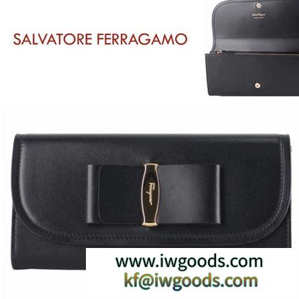 Salvatore FERRAGAMO ブランド コピー/﻿コピー品/EMS/送料込み VARAリボン長財布 iwgoods.com:waeiud-3