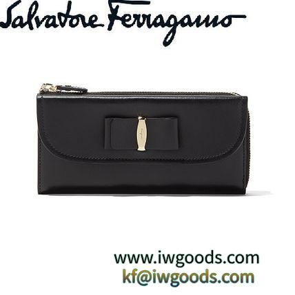 国内即発★SALVATORE FERRAGAMO コピー品★VARA リボン フラップ長財布 iwgoods.com:zmwzxp-3