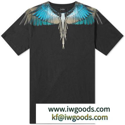 ★MARCELO  Burlon ブランドコピー商品   WING 激安スーパーコピーS  Tシャツ 関税込★ iwgoods.com:pn9dwf-3