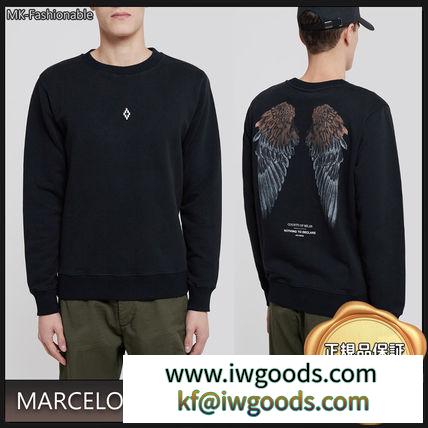 [SALE]送料込み◆MARCELO Burlon 激安スーパーコピー WING 偽物 ブランド 販売プリント スウェットシャツ iwgoods.com:0olatj-3