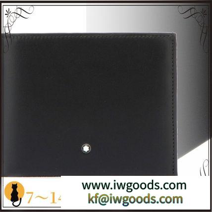 関税込◆Black leather MONTBLANC スーパーコピー Nightflight wallet iwgoods.com:gug5vr-3