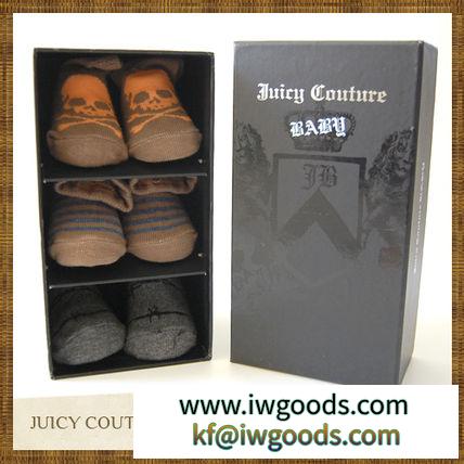 JUICY COUTURE コピー商品 通販  ジューシー男の子用ソックス 3点セット♪ iwgoods.com:ihghx3-3