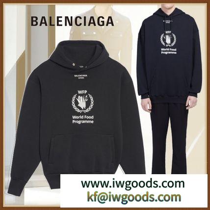 直営店★BALENCIAGA ブランド 偽物 通販★WORLD FOOD PROGRAMME コットン フーディ iwgoods.com:bh4bnj-3