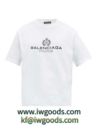 【新作】BALENCIAGA コピー商品 通販 ロゴ PARIS Tシャツ iwgoods.com:61650r-3