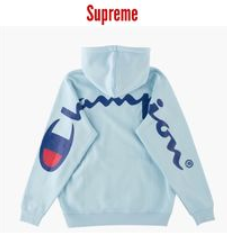 入手困難Supreme Champion Hooded Sweatshirtシュプリーム コピー パーカー 秋冬 おすすめスウェットシャツ コーデ ユニセックス iwgoods.com mKH1zm-3