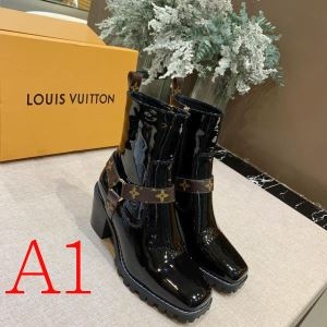 素晴らしいギフトにおすすめ　1A4WKEヴィトンLOUIS VUITTON コピーショートブーツ　上質で光沢の魅力　話題作N級品 iwgoods.com iOP5fu-3