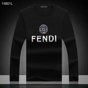 2色可選  フェンディ FENDI 長袖Tシャツ 季節感のあるコーデを完成 2020年秋に買うべき iwgoods.com yieaCi-3