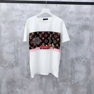 普段のファッション ルイ ヴィトン LOUIS VUITTON 大人気のブランドの新作 半袖Tシャツ iwgoods.com G19Hna-3