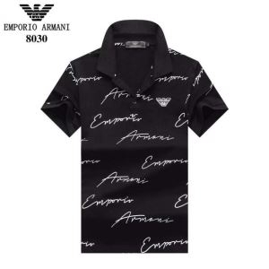 アルマーニ Tシャツ メンズ 上品な爽やかコーデに ARMANI コピー 4色可選 ストリート 限定品 ユニーク デイリー 最高品質 iwgoods.com TnGLni-3