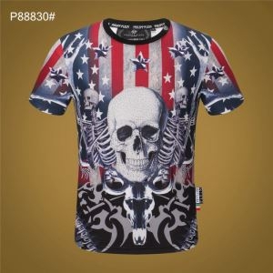 高級感あるデザイン フィリッププレイン 人気ブランドの新作 PHILIPP PLEIN 半袖Tシャツ 2020年春夏の流行 iwgoods.com zW5Pri-3
