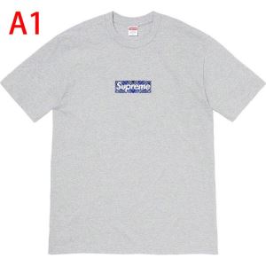 トレンド最先端のアイテム 多色可選  Tシャツ/半袖 Supreme 19FW Bandana Box Logo Tee 20SS☆送料込 iwgoods.com ri0HbC-3