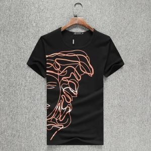 2020春夏コレクションの傾向  半袖Tシャツ 3色可選 最新トレンドをお届け ヴェルサーチ VERSACE iwgoods.com uSbGve-3