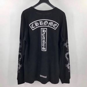 CHROME HEARTS DAGGER ダガー 長袖Tシャツ 大人可愛げをアップ クロムハーツ メンズ コピー 2色可選 ロゴ カジュアル 最低価格 iwgoods.com Srqeuy-3