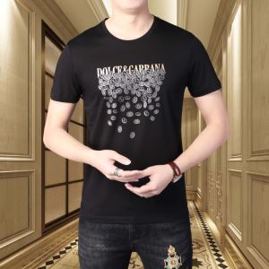 どのアイテムも手頃な価格で 半袖Tシャツ 3色可選 ストリート系に大人気 ドルチェ＆ガッバーナ Dolce&Gabbana iwgoods.com riuqym-3