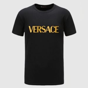 ヴェルサーチ春夏のシックさに映える 多色可選   VERSACE  通年のファッションで使いやすい 半袖Tシャツ iwgoods.com Kz0bai-3