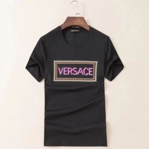 洗練された品のある限定品 ヴェルサーチ Tシャツ コピー メンズ VERSACE ３色可選 ロゴいり 2020人気 限定新作 最低価格 iwgoods.com meq81b-3