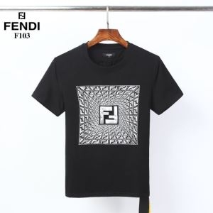 FENDI Tシャツ おすすめ 激安フェンデイ コピー カジュアル スタイリッシュ2020春夏新作コットン半袖着こなし