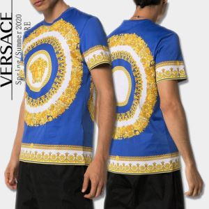 2020年春夏コレクション 半袖Tシャツ ヴェルサーチ限定品が登場  VERSACE 最先端のスタイル iwgoods.com 0neK5j-3