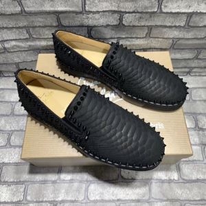 VIPセール ルブタン 靴 メンズ コピー Christian Louboutin 2020トレンド エレガントな雰囲気スリッポン おしゃれ iwgoods.com 4LzeWb-3