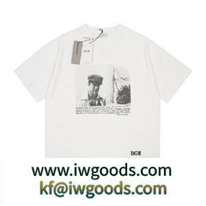着回し力の高さの人気トレンド D1OR AND JACK KEROUAC ブランドスーパーコピー Tシャツ 写真プリント iwgoods.com 8vKDmq-3