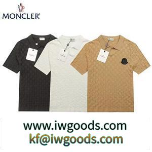 MONCLER モンクレールスーパーコピー ポロシャツ 今季爆発的な人気 着心地も抜群男性半袖 2022最高品質 iwgoods.com bGvWDi-3