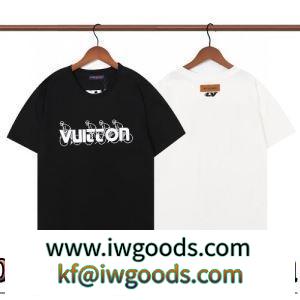 LOUIS VUITTONコピー ブランド 半袖Tシャツ 流通限定モデル 2色可選 気軽にカジュアルに使える 2022春夏 iwgoods.com eqGzeC-3