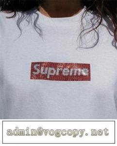 Supreme Swarovski Box Logo Tee 25周年記念★人気定番★100％品質保証★お洒落★シュプリームコピーtシャツ激安 iwgoods.com vKbqae-3