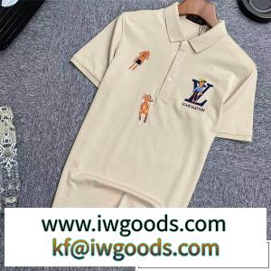 当店人気のおすすめ最新版 LOUIS VUITTON ヴィトン半袖コピー ポロシャツ 3色可選 おしゃれで機能性の高い iwgoods.com DOrKzm-3