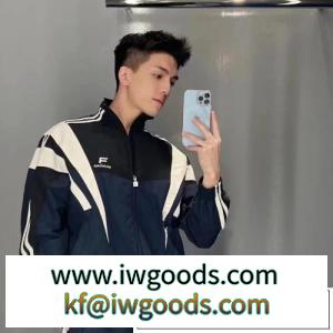 2022最新バレンシアスーパーコピー ガジャケット着こなしBALENCIAGA Sporty B Regular Tracksuit 男女兼用 iwgoods.com yyGrai-3