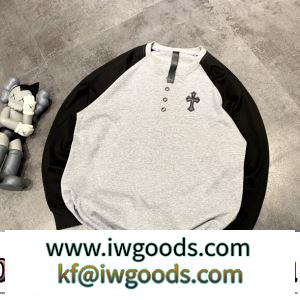2022新作 クロムハーツブランド コピー 流行に関係なく長年愛用できる 完売再入荷 長袖Tシャツ iwgoods.com Tvu0fi-3