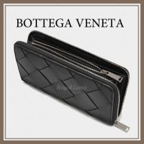 送関込★ナッパ ジップアラウンドウォレット【Bottega VENETA スーパーコピー】 iwgoods.com:0no68g
