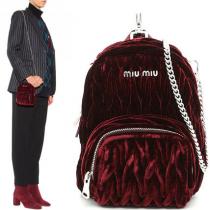 MM055 ‘MATELASSE’ VELVET MICRO BACKPACK iwgoods.com:nd2y7j