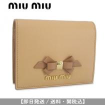 【新作】ミュウミュウ 偽ブランド MIU MIU レディース 2つ折り財布 iwgoods.com:cmhx51