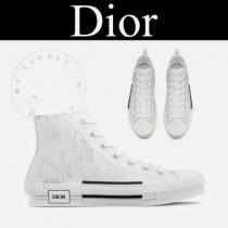 DIOR 激安スーパーコピー スニーカー ハイカット B23 オブリーク ラバーソール ロゴ iwgoods.com:k3fphk