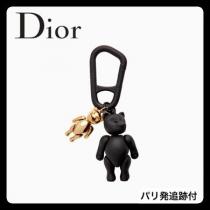 【DIOR コピー品パリ店】18秋冬ディオール ブランドコピー通販 ベア 黒熊キーホルダー 追跡付 iwgoods.com:7b8wex