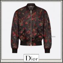 19夏新作【DIOR ブランドコピー通販】花柄 FLEURS DIOR ブランドコピー通販刺繍入りボンバージャケット iwgoods.com:zc3c4g