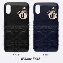 ☆DIOR ブランド コピー☆“Lady DIOR ブランド コピー” チャーム付き♪iPhone Xケース＊2色 iwgoods.com:11in2y