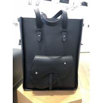 【DIOR コピー商品 通販】2019/20AW新作 “SADDLE” ショッピングバッグ (Black) iwgoods.com:dievge