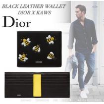 ☆★DIOR 偽ブランド★☆DIOR 偽ブランド×KAWS☆カーフスキン ウォレット ☆ iwgoods.com:mvu9by