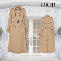 【Cruise19】DIOR スーパーコピー*trench coat*コットントレンチコート*ベージュ iwgoods.com:oweoww