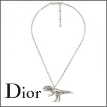 【ディオール スーパーコピー】 *DIOR ブランド コピー AND SORAYAMA真鍮製ネックレス* シルバー iwgoods.com:pl1je1