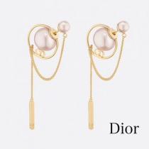 セレブ愛用【DIOR スーパーコピー】"DIOR スーパーコピー TRIBALES"チェーンピアス/Pink Gold iwgoods.com:uh4vu0