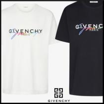 新作【GIVENCHY コピー商品 通販】 ジバンシィ カラフルロゴ ・ブラック Tシャツ iwgoods.com:msu34s