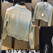 GIVENCHY 偽物 ブランド 販売 バック ブランドロゴ スリムデニムジャケット iwgoods.com:o3di96