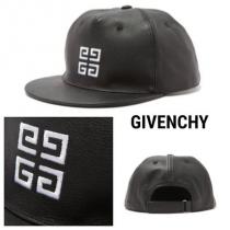 【関送料込】GIVENCHY 激安スーパーコピー  ロゴ ブラック レザーキャップ iwgoods.com:kmzdcx